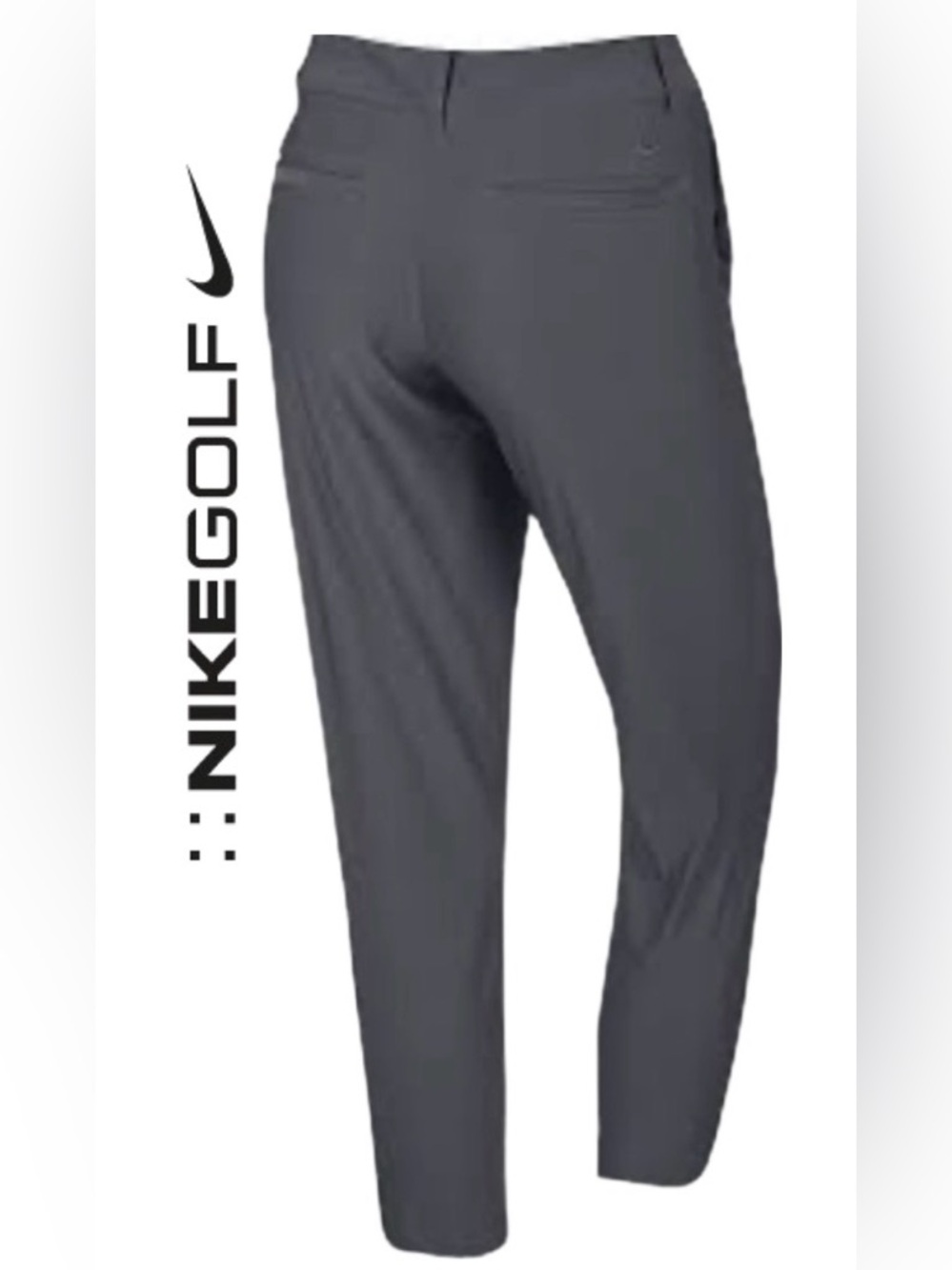 ♥️ Nike Dark Gray Golf Performance Trousers Ladies Size 8